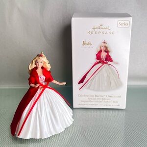 Hallmark Keepsakes Celebration Barbie - 2010 edition ornament